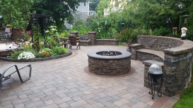 photo of a landscaping project done in Rutland Ma by Ideal landscaping
