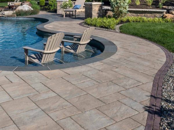 photo of a pool deck