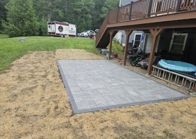 Rutland MA patio built by Ideal Landscape