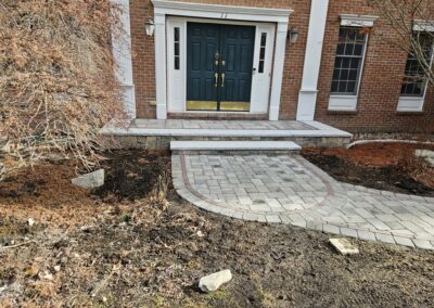 stairs and walkway in Grafton MA- by Ideal Landscape